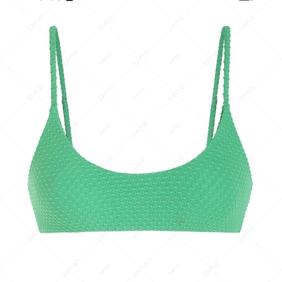 SHEIN Other - SHEIN Green Bikini Top